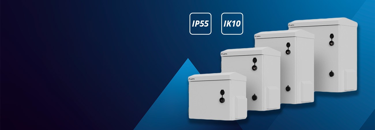 Nouvelles armoires rack 10 pouces IP 55