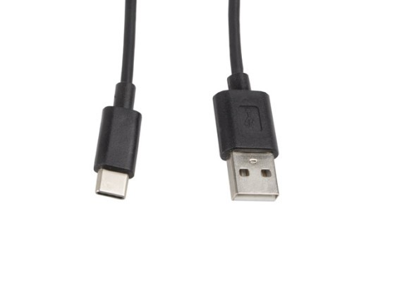 CÂBLE USB-C(M)-&gt;USB-A(M) 2.0 1M NOIR LANBERG