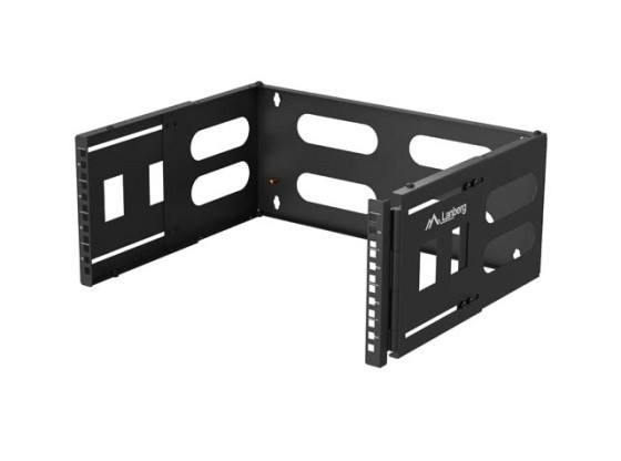 SUPPORT MURAL PLIABLE 19" 4U 497X400/240 NOIR LANBERG
