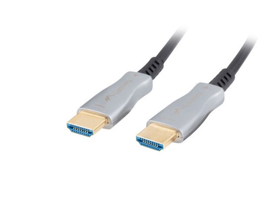 CÂBLE HDMI M/M V2.0 10M OPTIQUE NOIR AOC LANBERG