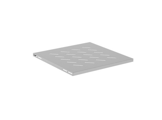 ÉTAGÈRE POUR ARMOIRES 19" 600MM GRIS LANBERG (1U/480X475MM CAPACITÉ DE CHARGE JUSQU'À 120KG, MONTAGE EN 4 POINTS)