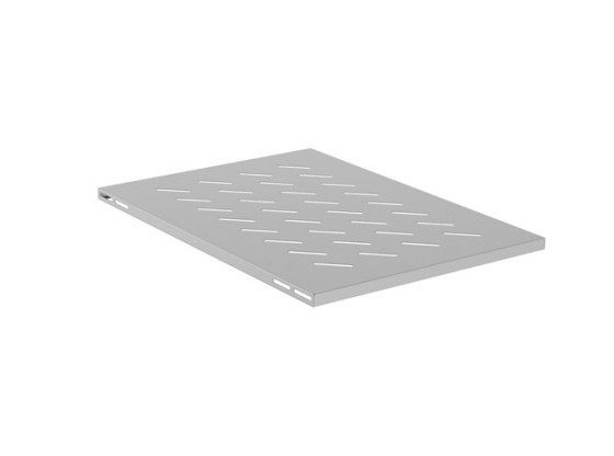ÉTAGÈRE POUR ARMOIRES 19" 800MM GRIS LANBERG (1U/480X675MM CAPACITÉ DE CHARGE JUSQU'À 120KG, MONTAGE EN 4 POINTS)