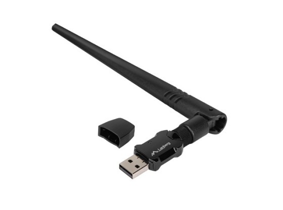 LANBERG WIRELESS WIFI NETWORK CARD NC-0900-WIE USB 2.0 DUAL BAND AX900 1 EXT. ANT.