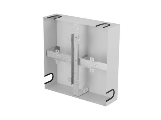 SUPPORT DE RÉSERVE DE CÂBLES 400X400 GRIS LANBERG