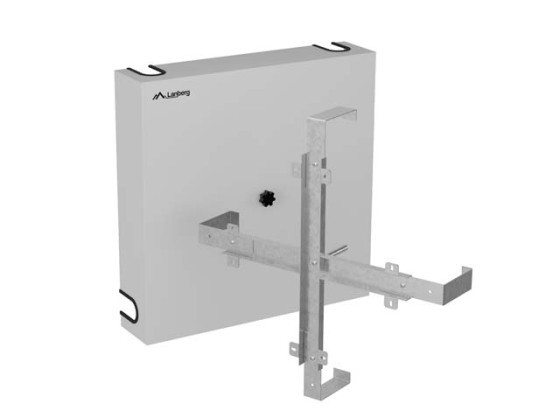 CADRE DE RANGEMENT POUR CÂBLES 500X500 GRIS LANBERG