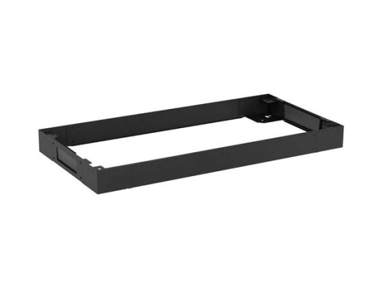 SOUS-PIEZ POUR ARMOIRES AUTONOMES 600X1200 (SÉRIES FF01 ET FF02) NOIR LANBERG