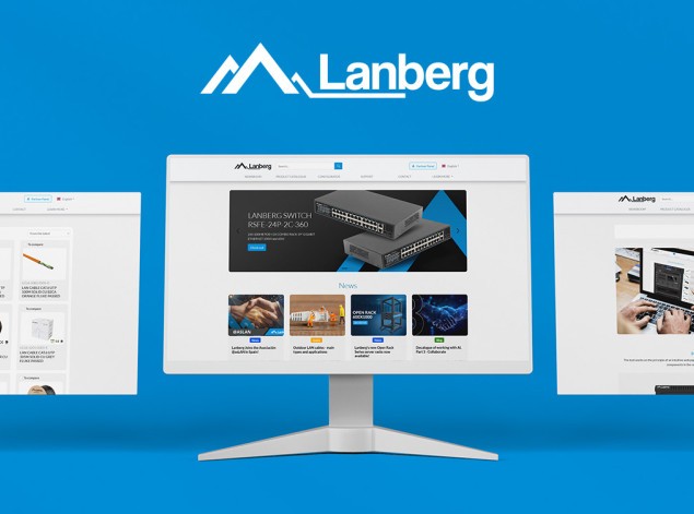 Bienvenue sur le nouveau site web de Lanberg !