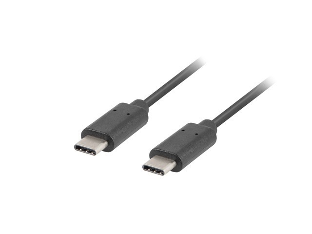 CÂBLE USB-C M/M 2.0 1,8M NOIR LANBERG